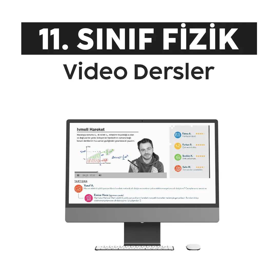 2027 11. Sınıf Fizik Video Dersler küçük görsel 1