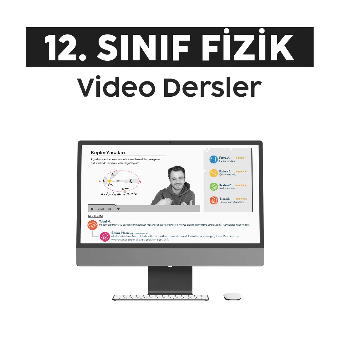 2027 12. Sınıf Fizik Video Dersler küçük görsel 1