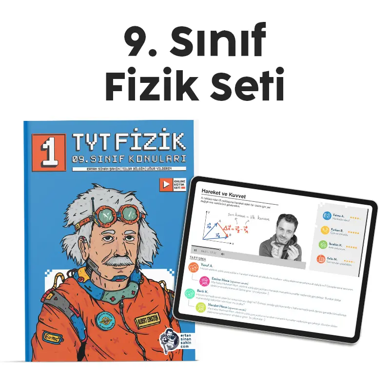 2027 9. Sınıf Fizik Seti küçük görsel 1