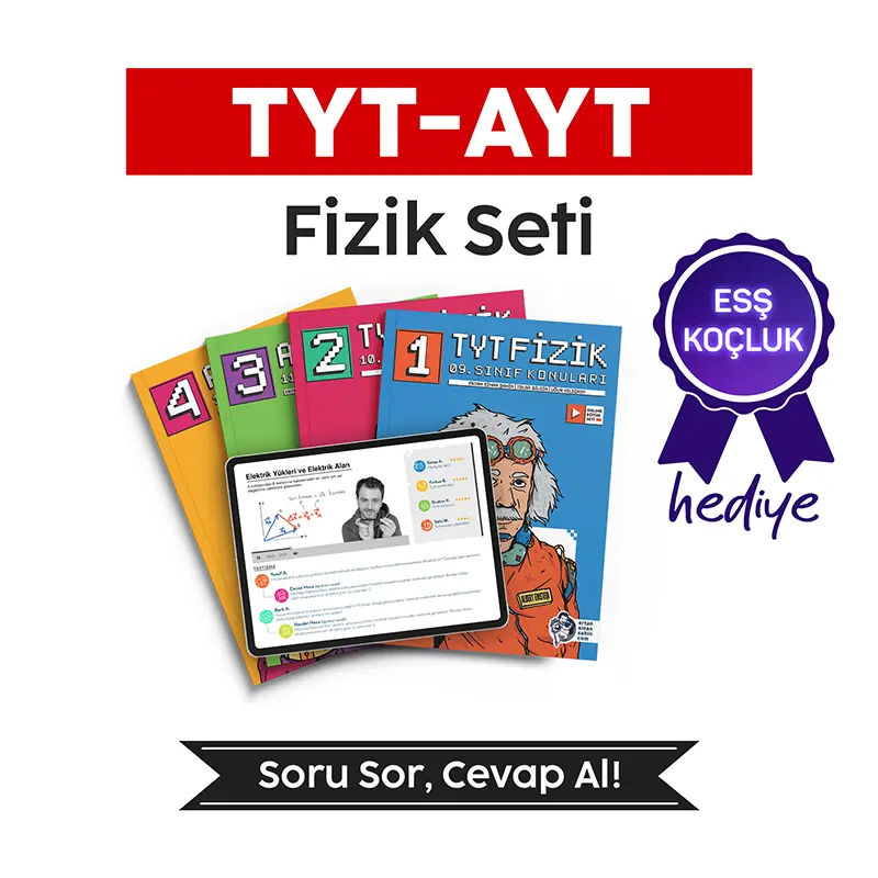 2027 YKS (TYT AYT) Fizik Tüm Dersler Seti küçük görsel 1